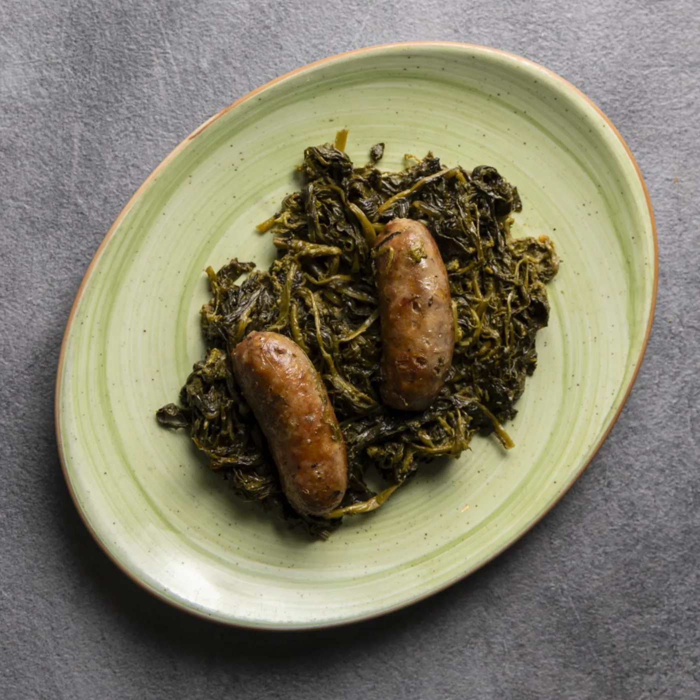 Salsiccia napoletana con friarielli